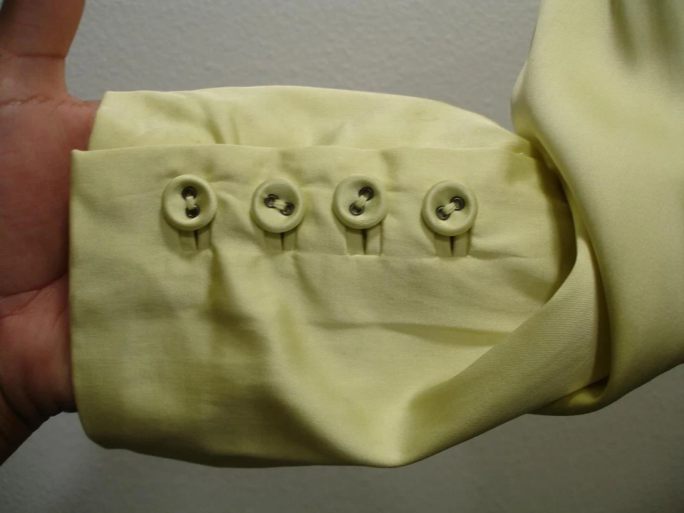 Women's 6 Elizabeth and James Chartreuse Green Suit Jacket Blazer Sport Coat Zip - Image 4 of 4