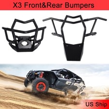 Frontrear Bumpers Brush Guards Compatible With Can Am Maverick X3 2017-2024