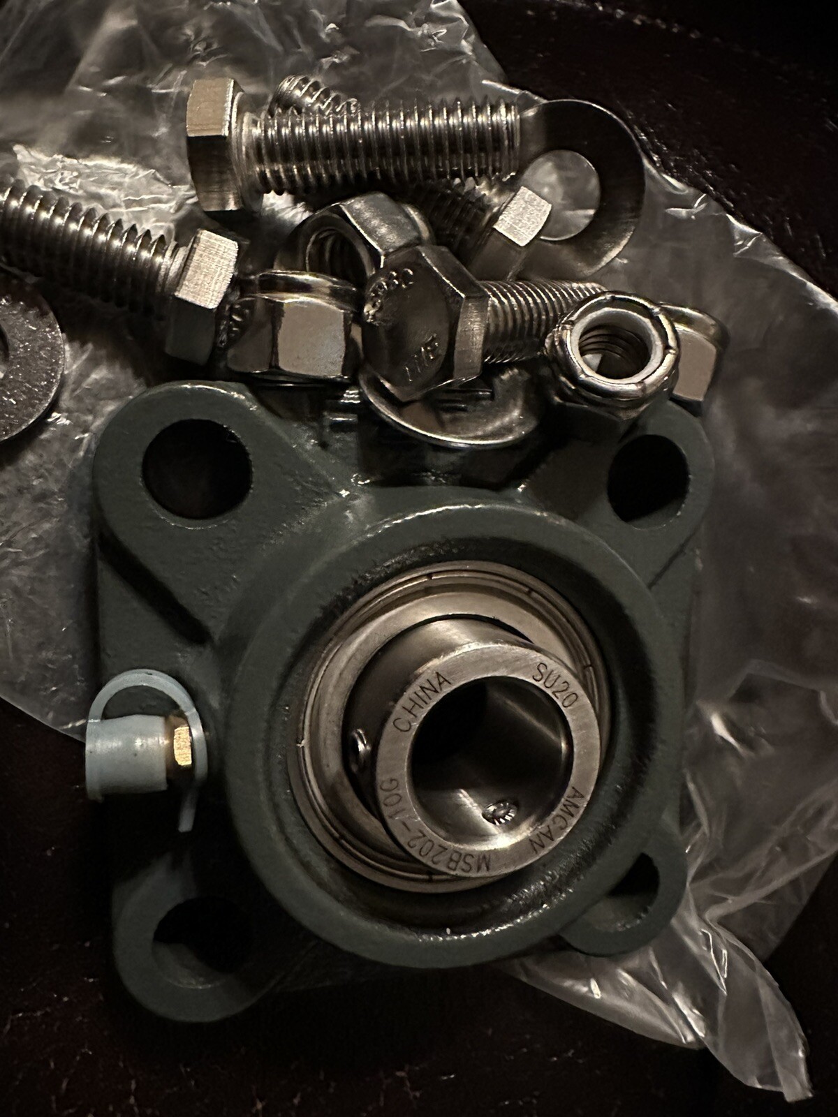 STAINLESS SS WESTERN SALT SPREADER BEARING 68662 SnowEx Snow Dogg D6512