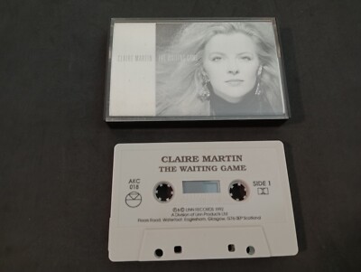 CLAIRE MARTIN  THE WAITING GAME  1992  MC MUSIC TAPE AKC 018
