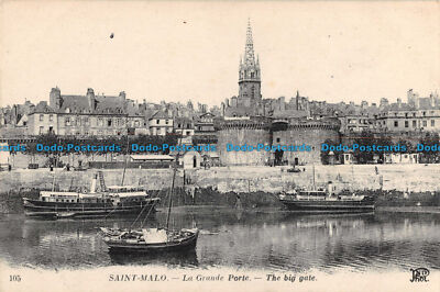 R091391 Saint Malo. Das große Tor. ND Phot. Anciens Etab. Neurdein