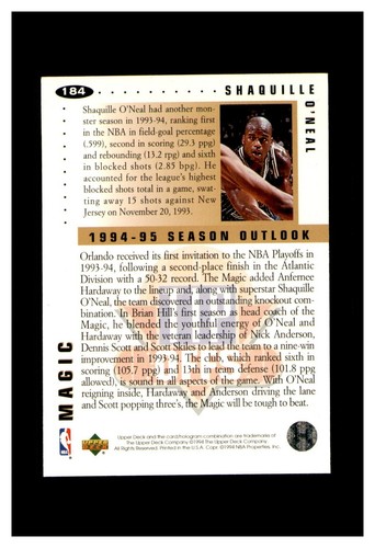 SHAQUILLE SHAQ O'NEAL HUGE SELECTION YOU PICK SEE SCANS,RC'S,INSERTS,YOUR CHOICE - Picture 131 of 335