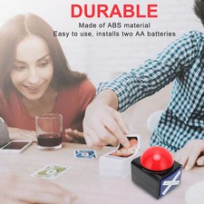 Game Answer Buzzers Beep Loudly Small Size Portable Game Show Buzzers for Kids