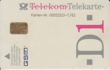 Funktelefonkarte  -  TeleKarte D1       (701)