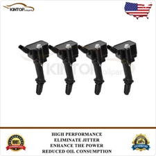 4 Ignition Coil For Chevrolet Cruze 1.4L Malibu Volt 1.5L 2016-2019 Equinox 1.5L