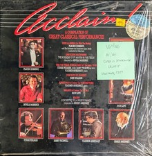 Various Acclaim! Vinyl Record LP VG+/VG SHM3216 1987