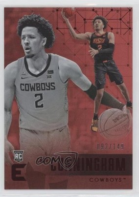 2021 Chronicles Draft Picks Essentials Red 92/149 Cade Cunningham Rookie RC uk2