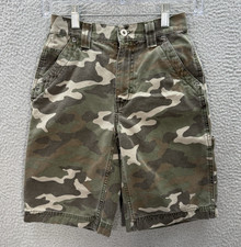Urban Pipeline Shorts Boys Youth 8 Camouflage Duck Canvas Carpenter Skater Y2K