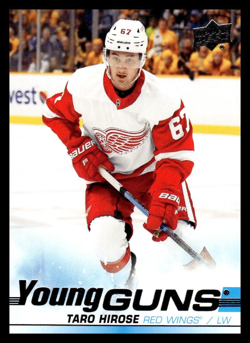 2019-20 Upper Deck - Young Guns Taro Hirose #215 (RC)