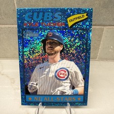 2026 Topps Heritage - Kyle Tucker #187 Light Blue Sparkle - Chicago Cubs