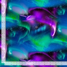108" Wide Back Fabric  Northern Light Aurora Borealis  Timeless Treasures YARD