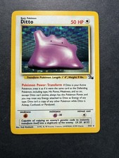 Pokemon Cards: Ditto 3/62: Fossil: Holo Rare: NM