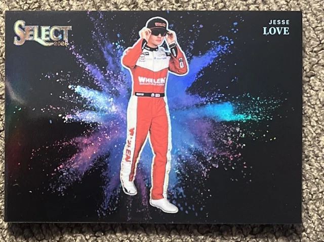 Jesse Love 2026 Select Black Prizm Color Blast SSP Case Hit PACK FRESH