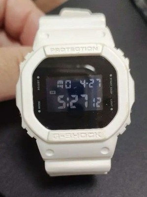 GSHOCK DW5600VT STUDIOS White Black Digital Timepiece Rare Edition