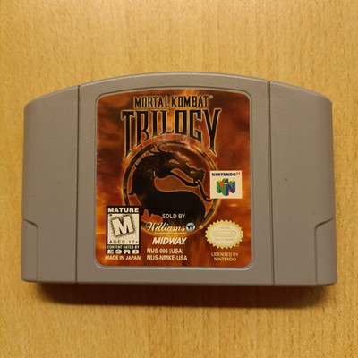Midway Mortal Kombat Trilogy für Nintendo 64 NTSC-U/C Spielmodul NUS-006