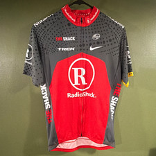 Vintage Nike LIVESTRONG x RadioShack Men's Cycling Jersey Full Zip (L)