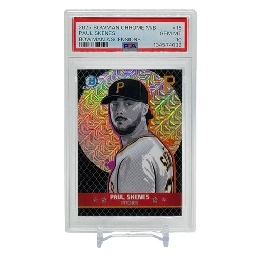 2025 Bowman Chrome Mega Mojo Paul Skenes Ascensions Case Hit SP #BA-15 PSA 10
