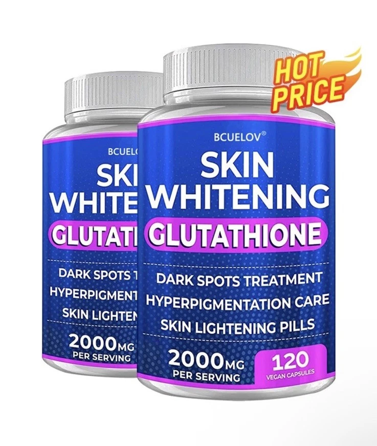 Las mejores ofertas en Glutathione blanqueamiento de la piel en los  suplementos de Salud de vitaminas y minerales