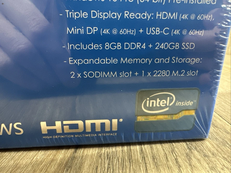 MINIX NEO J50C-4 Max 8GB/240GB Intel Pentium Silver Mini PC with Windows 10 Pro - Image 3 of 4