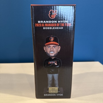 Brandon Hyde Orioles 2023 AL Manager Of The Year Bobblehead SGA 4/27/24