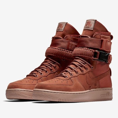 Nike WOMEN'S SF AF1 Special Field Air Force 1 High Dusty Peach SIZE 8.5 NEW