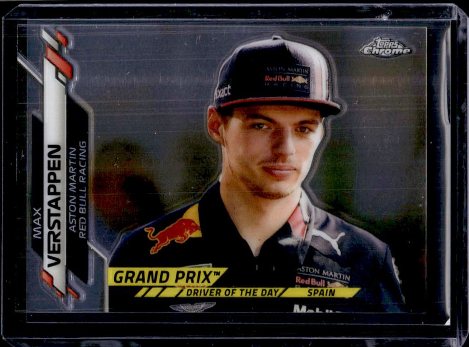 2020 Topps Chrome F1 Formula 1 Max Verstappen Rookie RC #158