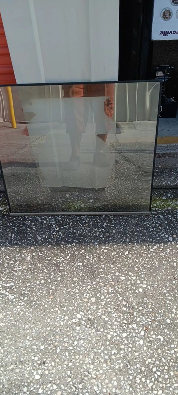 Bally XENON PINBALL Mirrored Outer BACKGLASS Orlando Can Ship See Pics