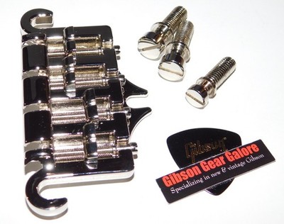 Epiphone EB-3 Bass Tailpiece Bridge Nickel SG Guitar Parts Project 3 Point EB
