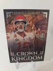 2025 Panini Icon Collection- Crown of the Kingdom Patrick Mahomes II #CK-1