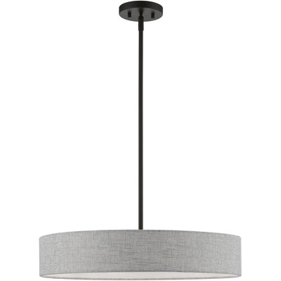 Livex Lighting 46144-04 Elmhurst Pendant Black