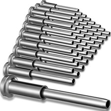 60 Pack Invisible Cable Railing Kit, T316 Stainless Steel 1/8" Invisible Rece...