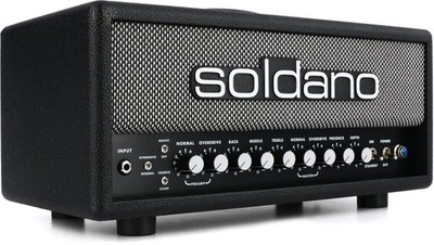 Soldano SLO-30 Super Lead Overdrive 30-watt Tube Head - Salt & Pepper Grille