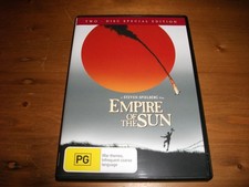 EMPIRE OF THE SUN 1987 (DVD) RATED PG 2 DISC SPECIAL EDITION CHRISTIAN BALE MINT