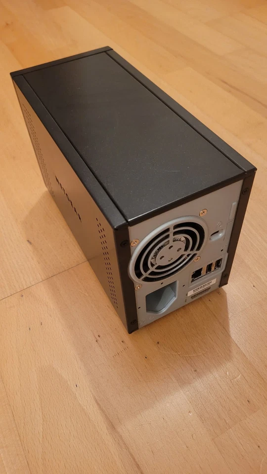 Netzwerkspeicher Netgear ReadyNAS Duo RND2000 v2 + 2 Festplatten (1 TB) - Bild 2 von 4