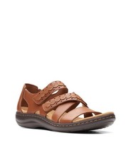 Clarks Laurieann Holly Sandal - Adjustable, Cushioned, Responsibly Sourced Leath
