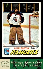 1977-78 Topps - Gilles Gratton - #207 New York Rangers