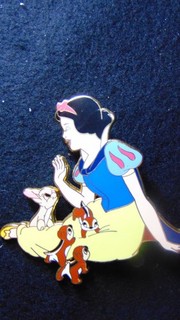 DS Snow White and Forest Friends LE Jumbo VHTF VTG Ex Cond Lovely Art