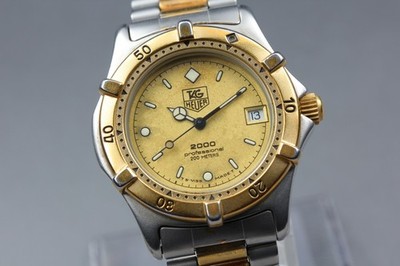 Vintage Exc+5 TAG Heuer Professional 2000 964.013 Quarz Herrenuhr aus JAPAN