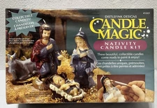 Candle Magic Nativity Candle Kit by Distlefink Designs #51821, Factory-Sealed