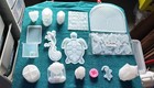 Lot de moules en silicone pour résine epoxy