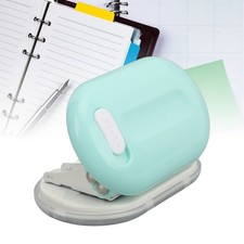 Paper Punch Handheld Hole Puncher Convenient Lock For Home