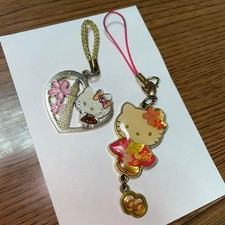 Hello Kitty Local Kitty Strap Keychain Sanrio Kyoto Tokyo