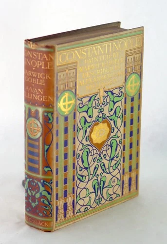 Warwick Goble 1906 Constantinople A&C Black 20 Shilling Edwardian Binding HC