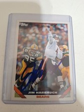 Jim Harbaugh Autograph Card