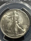 1945-s Walking Liberty Half Dollar, PCGS MS64, Nice, Free Shipping