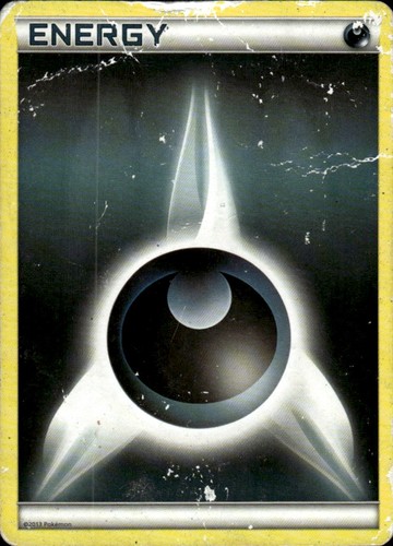 Darkness Energy (2013 Unnumbered) Promo Deck Exclusives Pokemon Holo Damaged