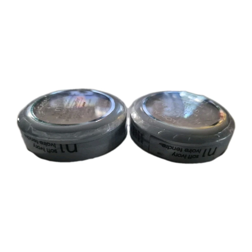 2x L'Oreal Paris True Match Super Blendable Powder Neutral Soft Ivory N1 SEALED - Image 3 of 3