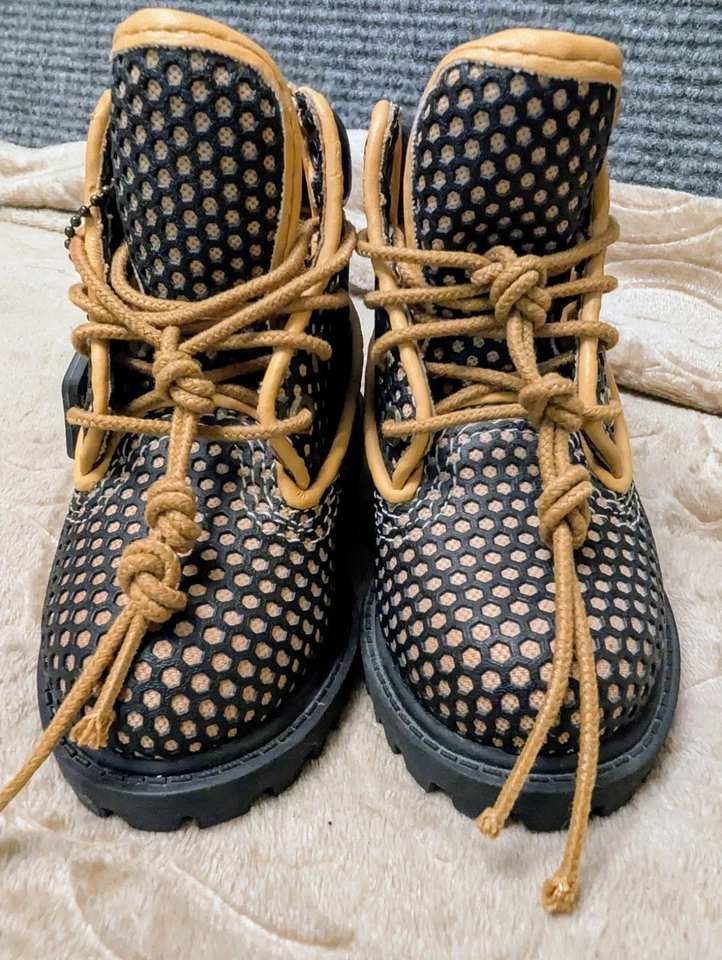 Timberland Boots Toddler Hive Vent Tech Boy Girl Black Brown Size 6 Waterproof - Image 2 of 4