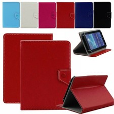 For Onn 10.1"/8"/7" Tablet Universal Leather Case Folio Protective Stand Cover