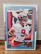 2025 Donruss Optic Rated Rookie Emeka Egbuka #285 RC Tampa Bay Buccaneers 